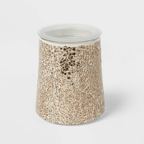 Mosaic Tile Metallic Gold Wax Warmer - Threshold™ : Target