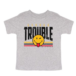 The Juniper Shop SmileyWorld Little Trouble Toddler Short Sleeve Tee - 1 of 4