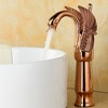 BWE Swan Single Hole Single Handle Bathroom Vessel Sink Faucet With Pop Up Drain - 3 of 4