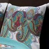 Nirvana Reversible Pillow Sham Standard 20" x 26"Multicolor by Greenland Home Fashion - 2 of 4