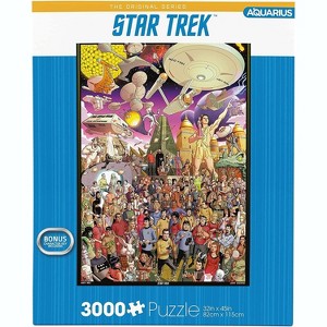 Aquarius Puzzles Star Trek Original Series 3000 Piece Jigsaw Puzzle - 1 of 4