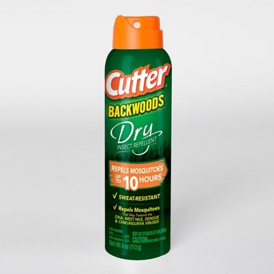 4oz Backwoods Dry Insect Repellent Aerosol - Cutter