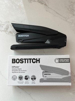 Bostitch Paperpro Inpower 20 Desktop Stapler 20-sheet Capacity Gray ...