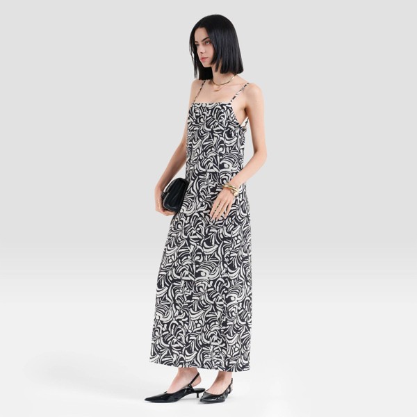 Vestido largo tipo slip fluido - A New Day™ 3