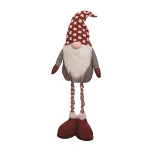 Transpac Polyester 55.51 in. Multicolor Christmas Giant Plush Telescoping Gnome - 1 of 2