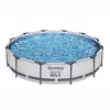 Bestway Steel Pro MAX Inch Round Metal Frame Above Ground Outdoor Backyard Swimming Pool Set with Filter Pump - 3 of 4