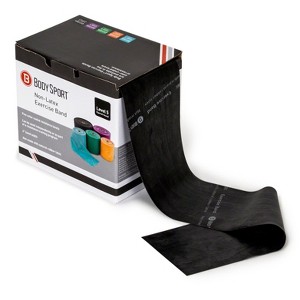 BodySport Special Exercise Bands, Professional Resistance Bands for Home and Gym, 4 in. x 50 yd. - 1 of 4