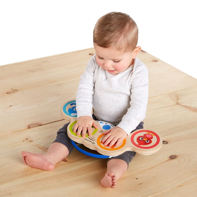 Baby Einstein Hape Magic Touch Drums Wooden Musical Toy, 4 of 11