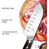 imarku Santoku Knife Chef Knife, 5 inch Ultra Sharp Asian Knife Japanese Chef Knife - Japanese SUS440A Stainless Steel - Ergonomic Pakkawood Handle - 3 of 4