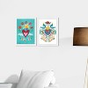 15" x 21" Burning Love Heart Framed Wall Art Prints: High Definition, Fade Resistant - Wynwood Studio - 4 of 4