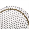 Christopher Knight Home Brandy Patio French Bamboo Finish Aluminum and Faux Rattan Bistro Chairs (Set of 2) - 4 of 4