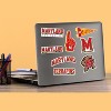 University of Maryland 50ct Vinyl Large Deluxe Stickers Variety Pack - 3 of 4