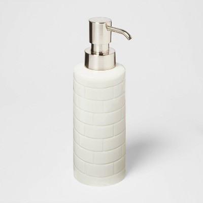 Tile Soap Pump White - Threshold™