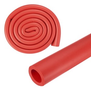 Unique Bargains Pipe Insulation Foam Tube Soft Flexible Foam Durable Fire Resistant Waterproof Pipe Insulation 1 Pc - 1 of 4
