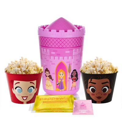 Poppowls Disney Princesses Microwave Popcorn Kit - 6oz