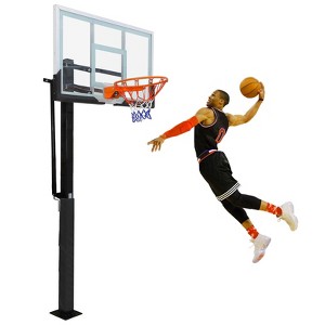 Basketball Hoop Outdoor 62-96in Adjustable for Kids/Youth/Adult, Portable Basketball Hoop Goal System,for Backyard/Driveway/Indoor - 1 of 4