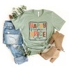 Simply Sage Market Women's Happy Pumpkin Spice Season Short Sleeve Graphic Tee - 3 of 4