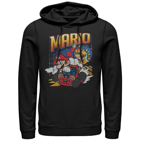 Men s Nintendo Mario Kart Winner Pull Over Hoodie Target