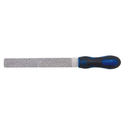 Westward  Ceramic Tile File,12 In,Blk/Blu,SoftGrip 13P553