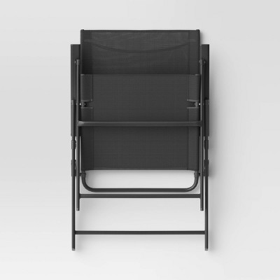 Sling Folding Chair - Black - Room Essentials&#8482;_1