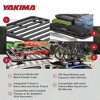 YAKIMA Aluminum Roof Mount LockNLoad 3 Bar System Heavy Duty Roof Rack Platform, Black - 4 of 4