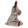 Aurora Medium Buffalo Plaid Moose Holiday Festive Stuffed Animal Brown 11" - 3 of 4