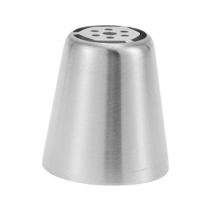 Unique Bargains Piping Tip 304 Stainless Steel Silver Tone 0.98"x1.46"x1.65" 1 Pcs - 1 of 3