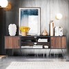 TV Stand Media Center Storage Cabinet & Shelf Hold up to 60''TV W/ Metal leg - 4 of 4