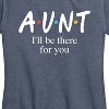 Women's - Instant Message - I'll Be There For You Short Sleeve Graphic T-Shirt - 2 of 4