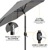 Yaheetech 9FT Patio Umbrella Market Umbrella with Button Tilt and Crank - 4 of 4