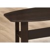 Laminate 3-Piece Coffee and End Table Set with Ample Surface and Lower Shelves for Living Room or Family Room - 3 of 4