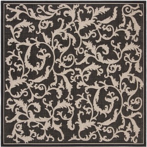 Courtyard CY2653 UV & Stain Resistant Non-Shedding Power Loomed Indoor/Outdoor Rugs - Safavieh - 1 of 4