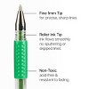 KINGART Gel Pens, Soft Grip, 30 Glitter Colors - 3 of 4