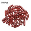 Unique Bargains Wood Coat Sewing 2 Holes Olive Shape Toggle Buttons 1.18" 50 Pcs - 3 of 4