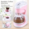 Kitchen Appliances Toys, Kitchen Set, Pretend Cooking Toys Coffee Maker, Mixer, Toaster with Lights Sounds - 2 of 4