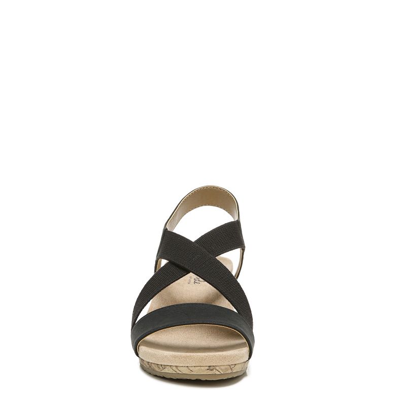 LifeStride Womens Mexico Strappy Wedge Sandals, 4 of 10