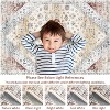 Washable Vintage Area Rugs, Stain-Resistant Non-Slip Mat, Non-Shedding Floor Carpet for Kitchen Bedroom Living Room Dining Room Home Office - 3 of 4