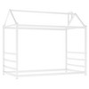 PAGED Twin Size Floor Bed Modern House Shaped Wooden Bed Frame for Bedroom, No Box Spring Required - 3 of 4