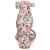 Allegra K Women's High Heels Ankle Strap Chunky Sandals - 3 of 4