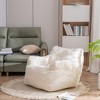 Racxily Teddy Tufted Bean Bag Chair - 2 of 4