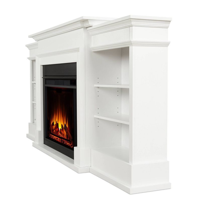 Real Flame Ashton Grand Electric Fireplace White, 5 of 8