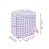 Unique Bargains Bow Knot Makeup Bag 1 Pc - 2 of 4