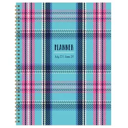 TF Publishing 2023-24 Academic Planner Weekly/Monthly 8.5"x11" Electric Plaid