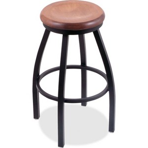 Holland Bar Stools Bar Stool - Maple Seat - Black Frame - 1 of 2