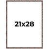 PosterPalooza | 21x28 Bamboo Picture Frame, UV Acrylic, 4 Finishes - Brown, Black, Gold, and Natural - 2 of 4