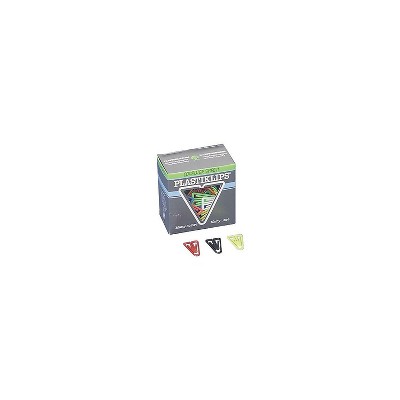 Advantus Paper Clips Plastic Medium Size Assorted Colors 500/box