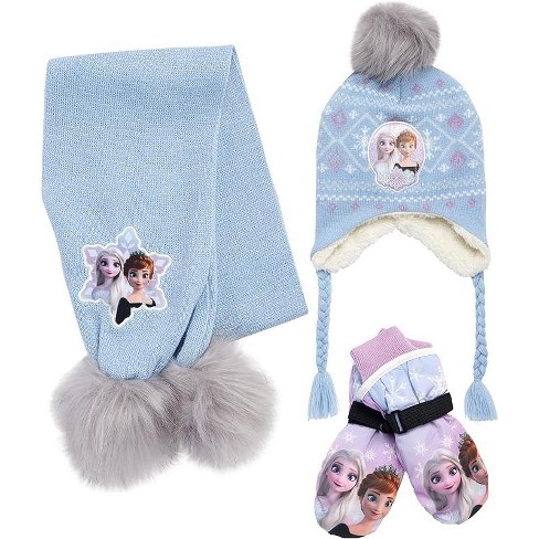 Frozen hat hot sale and mitten set