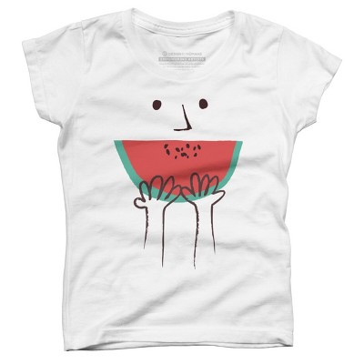 Girl's Design By Humans Summer smile By radiomode T-Shirt