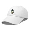 Dalix Fire Embroidered Lit Flame Dad Hat Cotton Baseball Cap Adjustable Mens - 4 of 4