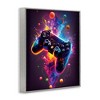 Stupell Industries Bold Prismatic Gaming Controller, 11" x 14" - 3 of 4